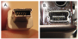 mini USB connector