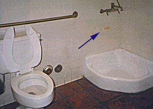 (picture of mop sink)